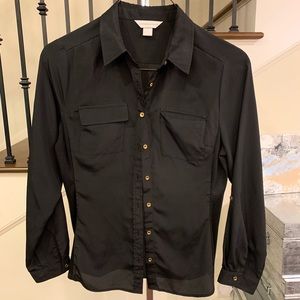 Christopher Banks- Black Blouse